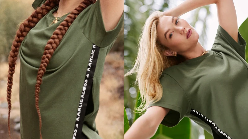 寬版綠色上衣，NT1,690