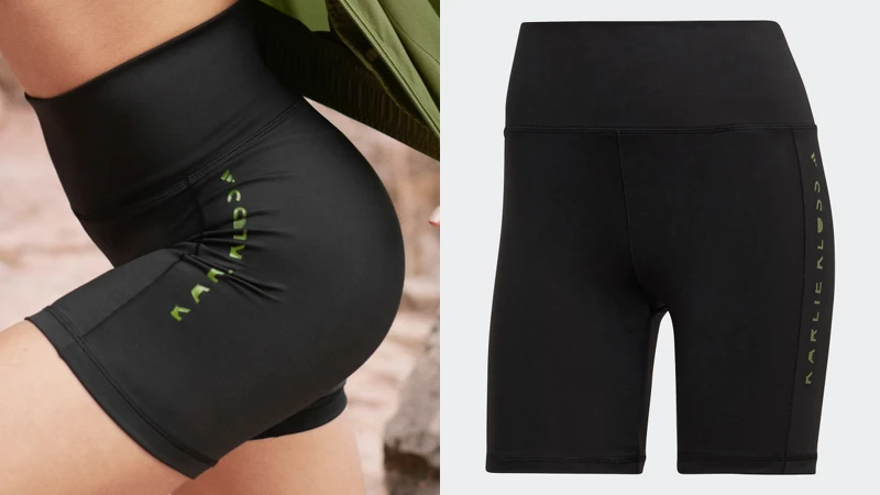 五分運動緊身車褲，NT1,690