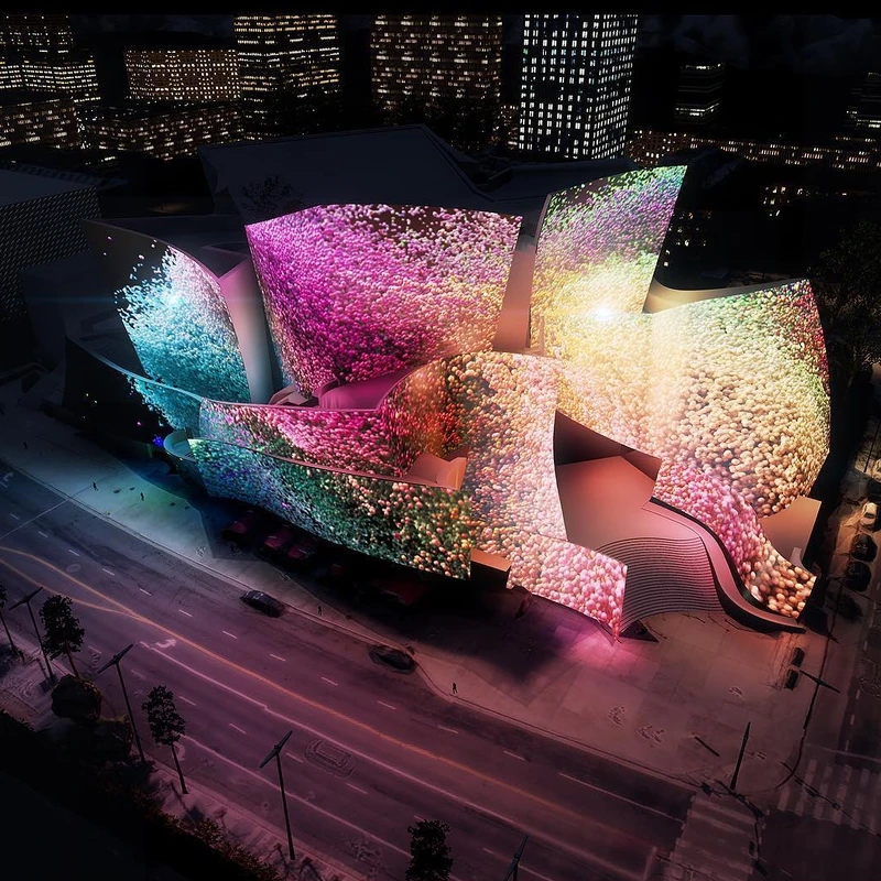 作品《WDCH Dreams》，是為慶祝洛杉磯愛樂樂團100周年而設計的作品 。