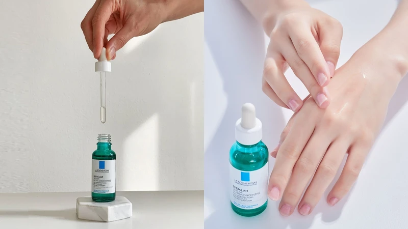 理膚寶水極效三重酸煥膚精華情境與質地 理膚寶水極效三重酸煥膚精華情境與質地