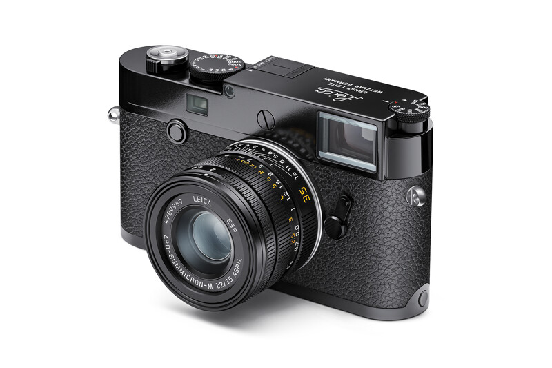 徠卡Leica M10-R 黑漆版側面。