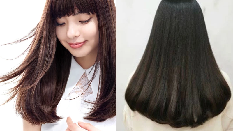 資生堂專業美髮建議面試髮型,以深色直髮造型增加信賴感(左圖資生堂提供、右圖by @ola_hair_salon 資生堂專業美髮建議面試髮型,以深色直髮造型增加信賴感(左圖資生堂提供、右圖by @ola_hair_salon