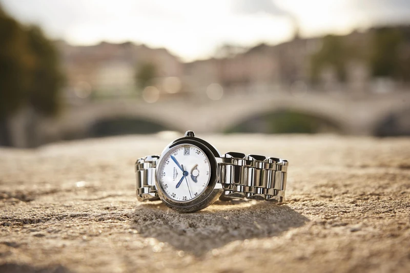 Longines浪琴表PrimaLuna新月系列腕錶,參考售價NT46,700  Longines浪琴表PrimaLuna新月系列腕錶,參考售價NT46,700