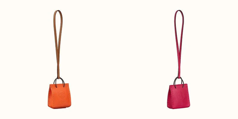 Hermès Orange Bag Charm，價格請電洽