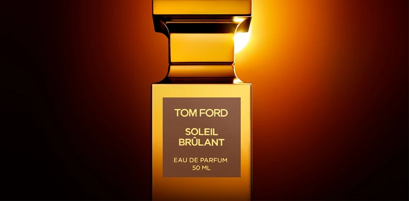TOM FORD 私人調香系列金色島嶼 形象照。 TOM FORD 私人調香系列金色島嶼 形象照。