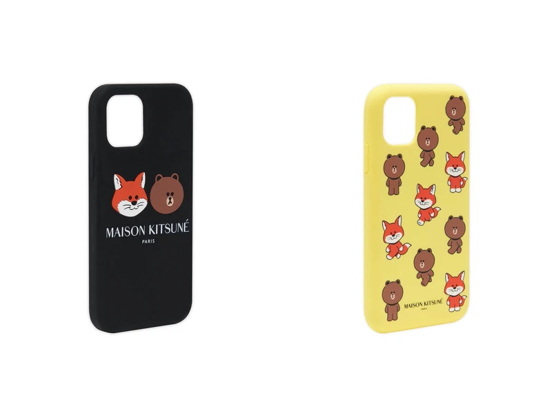 Maison Kitsuné X Line Friends聯名手機殼，售價NT$1,400