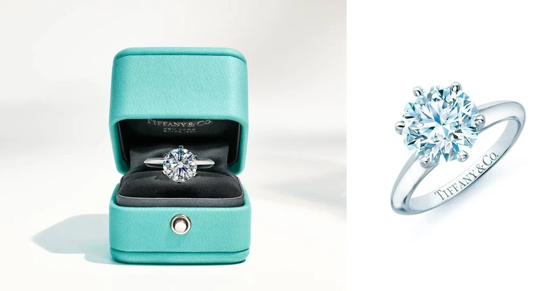 The Tiffany Setting鉑金六爪鑽石戒指 The Tiffany Setting鉑金六爪鑽石戒指