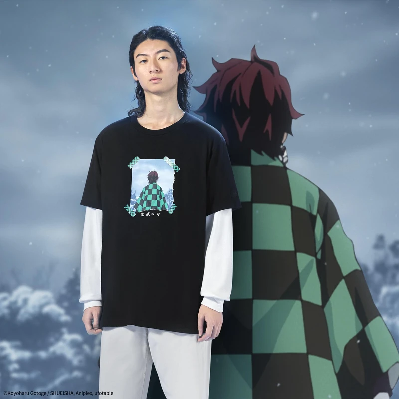 Uniqlo X GU X《鬼滅之刃》聯名男裝T，NT$590