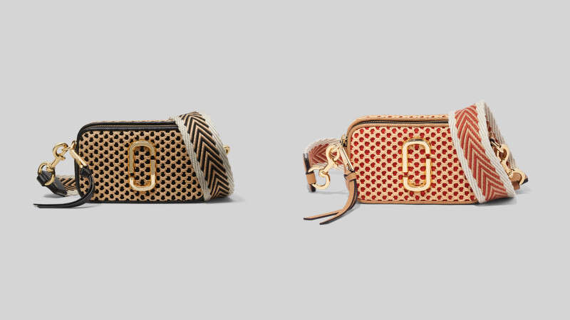 Marc Jacobs編織皮革拼接The Snapshot,售價NT$16,900 Marc Jacobs編織皮革拼接The Snapshot,售價NT$16,900