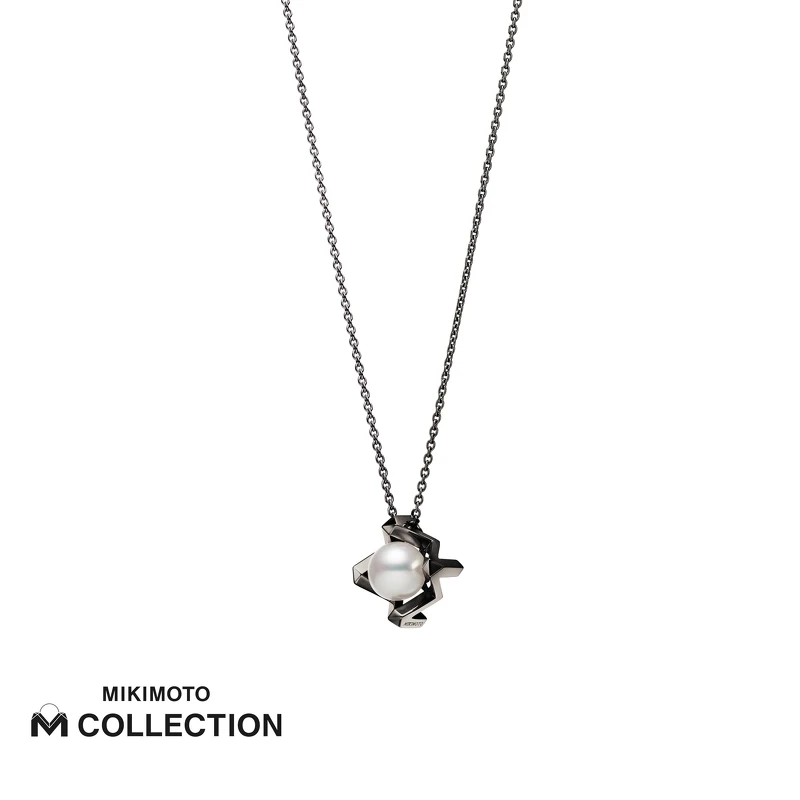 Mikimoto M Collection 純銀墜鍊，價格NT$24,000