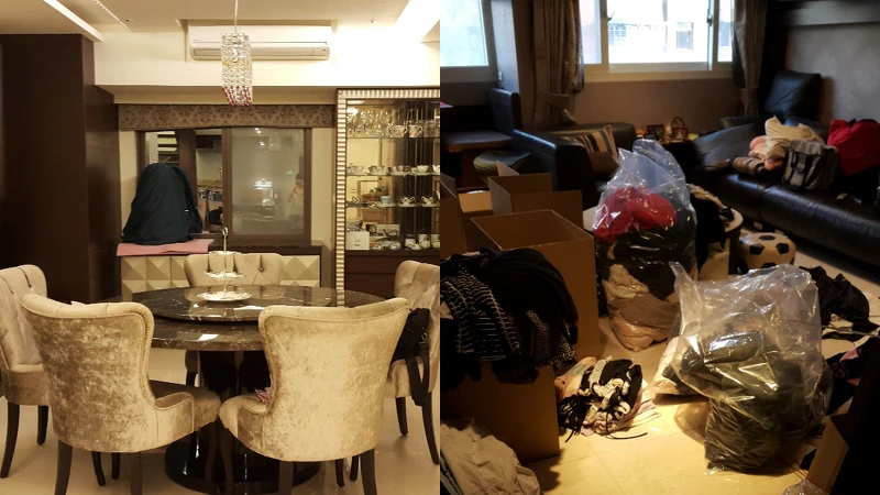 ▲▼在整理媽媽的遺物後，女客戶送了廖心筠2件服飾，表達對她的祝福。（圖片提供／廖心筠）