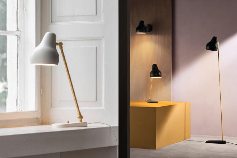 Vilhelm Lauritzen 與 Louis Poulsen 合作 VL系列。 Vilhelm Lauritzen 與 Louis Poulsen 合作 VL系列。