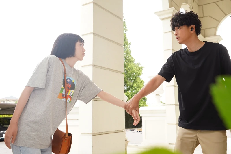 《秘密內幕-女警的反擊》永野芽郁 三蒲翔平Photo/twitter@@hakozume_ntv 《秘密內幕-女警的反擊》永野芽郁 三蒲翔平Photo/twitter@@hakozume_ntv