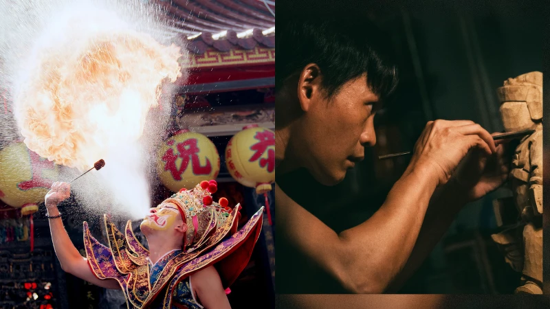 神之鄉 宮廟文化 木雕神像 (黃鐙輝)