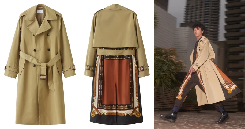 H&M X TOGA Archive男版風衣,售價NT$6,999 H&M X TOGA Archive男版風衣,售價NT$6,999