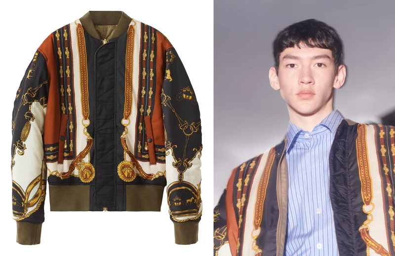 H&M X TOGA Archive雙面夾克,售價NT$5,999 H&M X TOGA Archive雙面夾克,售價NT$5,999