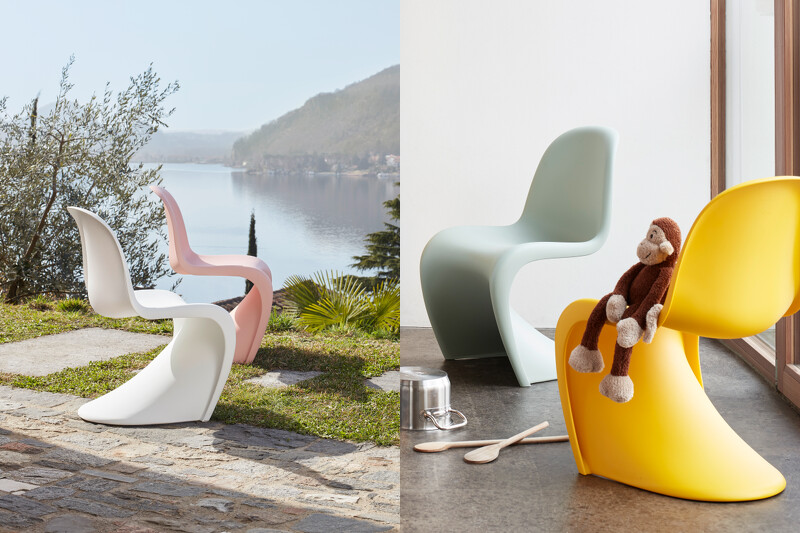 Vitra Panton Chair 2021年新色。 Vitra Panton Chair 2021年新色。