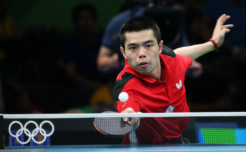 與世界桌球名將並列的莊智淵 Photo/中華奧會 與世界桌球名將並列的莊智淵 Photo/中華奧會