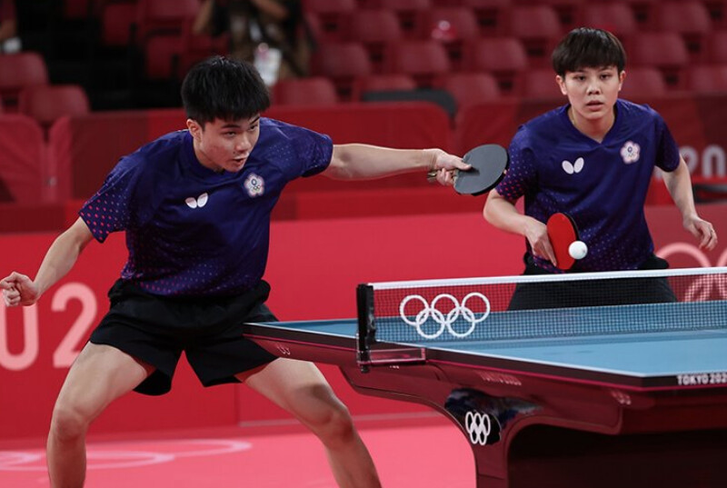 桌球混雙林昀儒、鄭怡靜2021東京奧運順利奪銅牌 桌球混雙林昀儒、鄭怡靜2021東京奧運順利奪銅牌