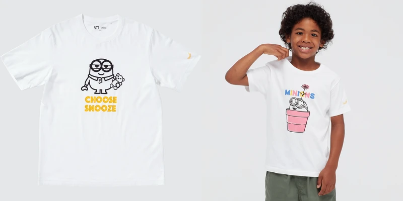 Minions: The Rise of Gru小小兵系列僅推出童裝與男裝尺碼 Minions: The Rise of Gru小小兵系列僅推出童裝與男裝尺碼