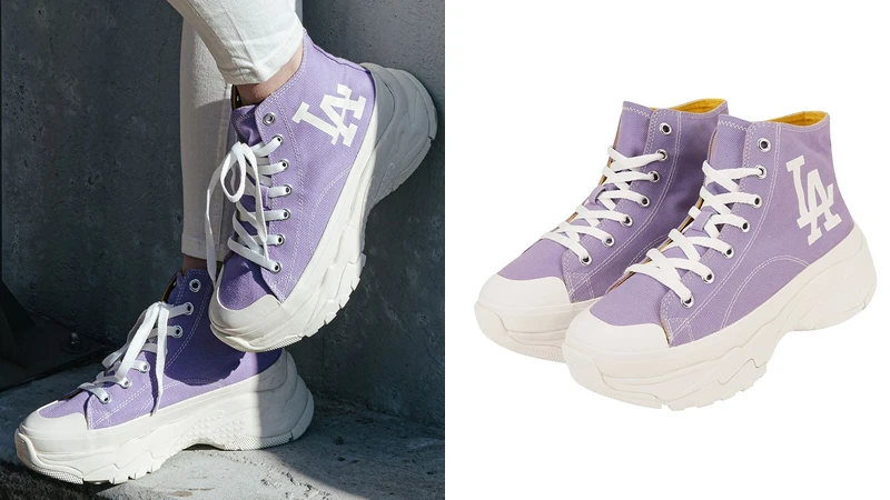 高筒帆布老爹鞋，NT2,890