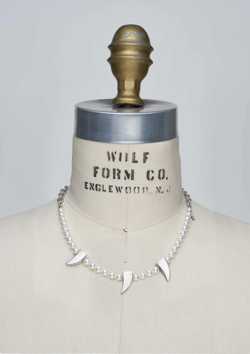 MIKIMOTO x COMME des GARÇONS 聯名珍珠項鍊（2021年新款）