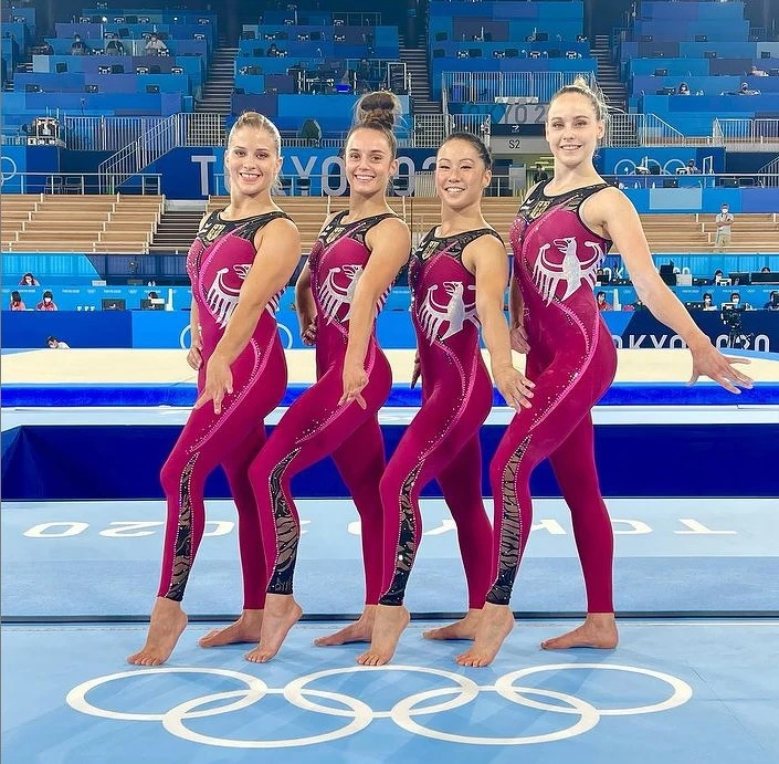 ▲德國女子體操隊。（圖／翻攝自pauline_schaefer IG）