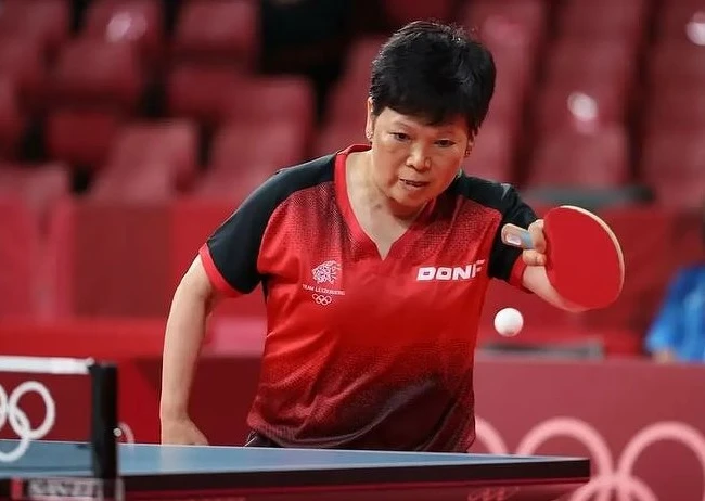 ▲倪夏蓮相當享受比賽過程。（圖 / 翻攝自nixialianofficial IG）