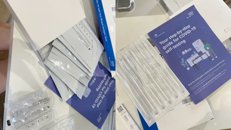 15分鐘可以出結果的抗原快篩