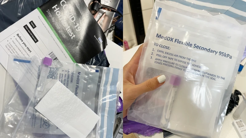 需要寄回實驗室更為精準的核酸檢測