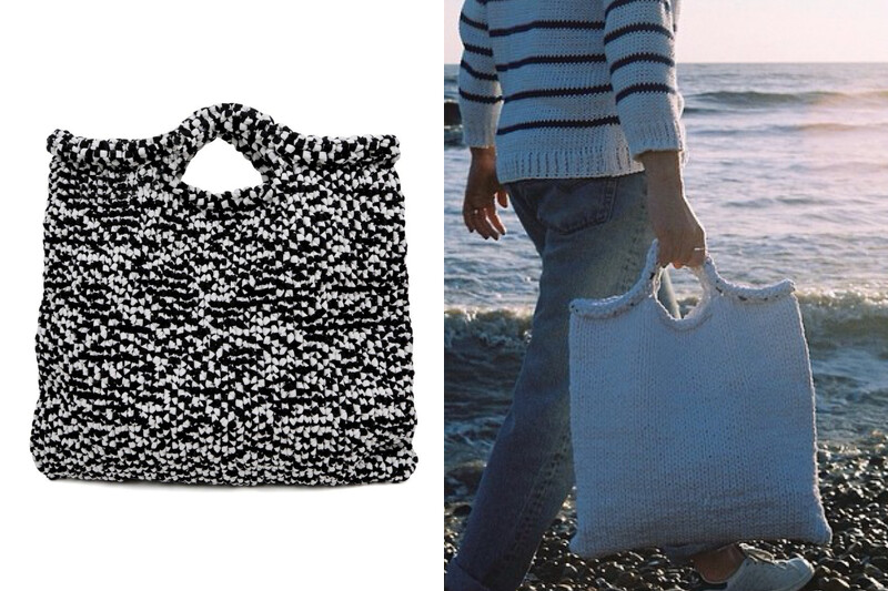 招牌商品 Zigazig Shopper 手提袋適合初學者作為入門作品。