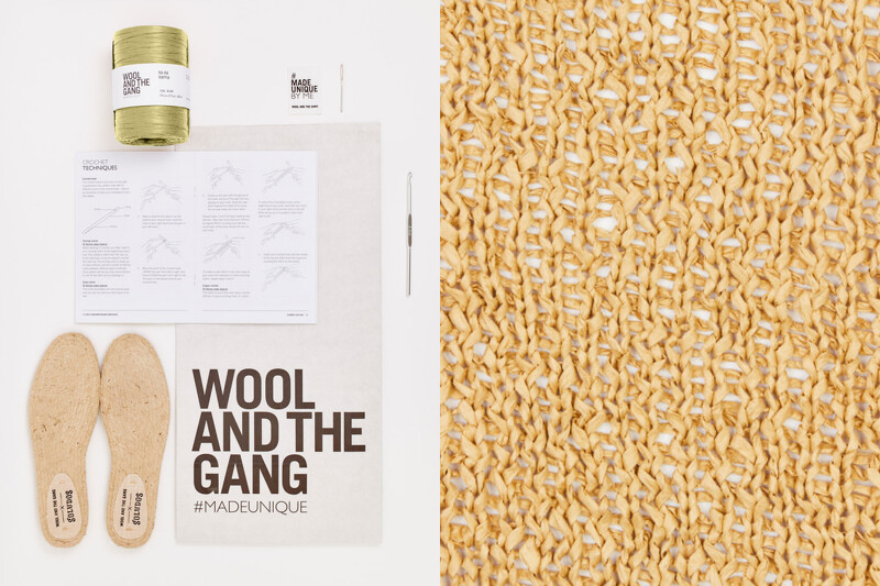 材料包內容與線材編織面細節。