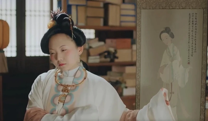 玉樓春 辣目洋子 模仿仕女圖