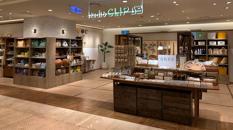 日系品牌「studio CLIP」開設台灣1號店 日系品牌「studio CLIP」開設台灣1號店