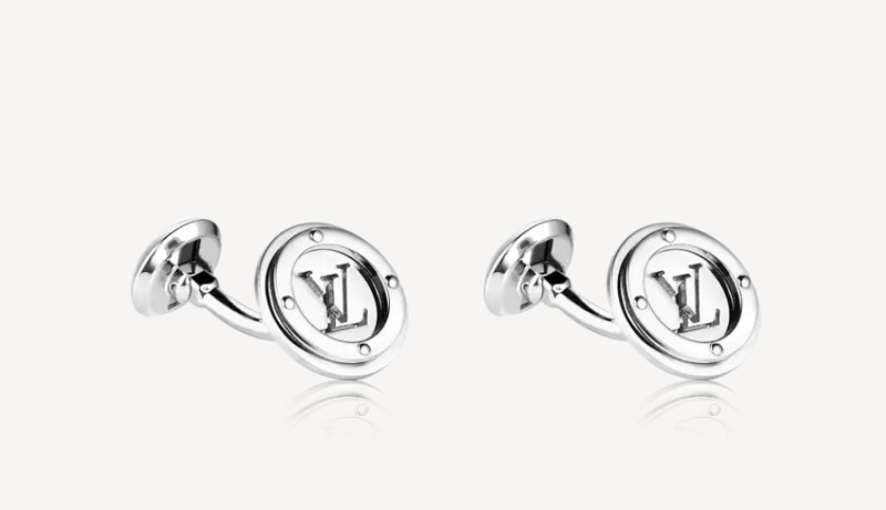 Travel Key LV Circle 袖扣，售價NT$15,100&nbsp;