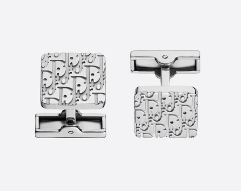 迪奧 Dior Oblique袖釦，售價NT$21,500