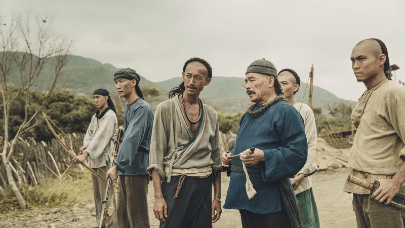 《斯卡羅》吳慷仁(左三)、雷洪(左四)同台飆戲 《斯卡羅》吳慷仁(左三)、雷洪(左四)同台飆戲