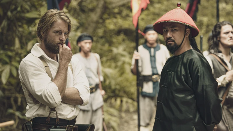 《斯卡羅》法比歐(左)與黃健瑋(右)首次同台飆戲,殺青最感念導演與劇組人員的辛苦付出 《斯卡羅》法比歐(左)與黃健瑋(右)首次同台飆戲,殺青最感念導演與劇組人員的辛苦付出