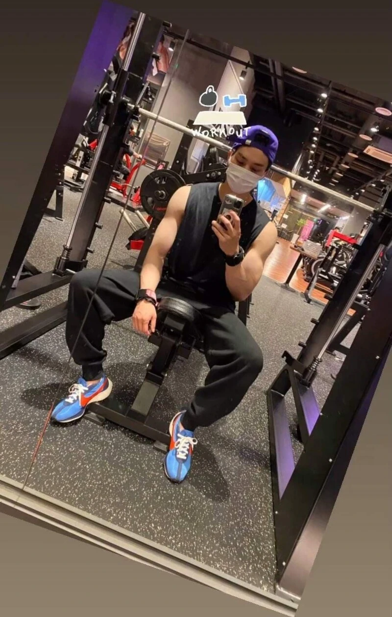 宋江 私下熱愛健身 宋江 私下熱愛健身