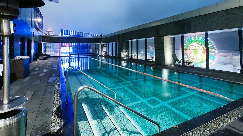 台北萬豪酒店泳池