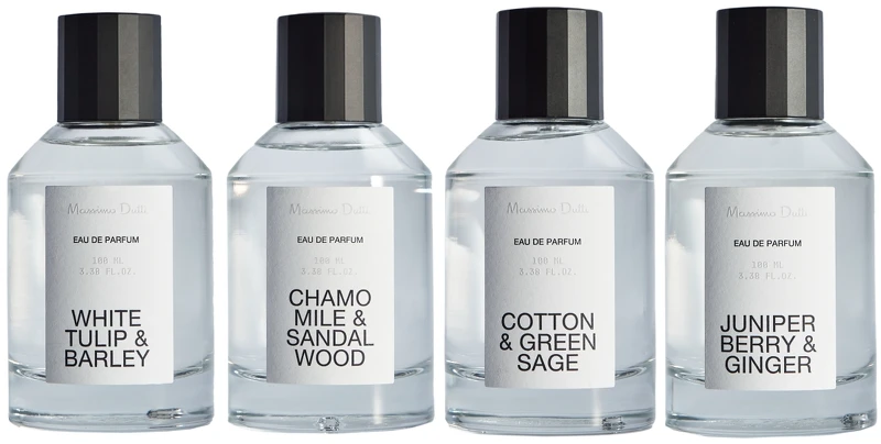 Massimo Dutti香水50ml NT990、100ml NT1,590 Massimo Dutti香水50ml NT990、100ml NT1,590