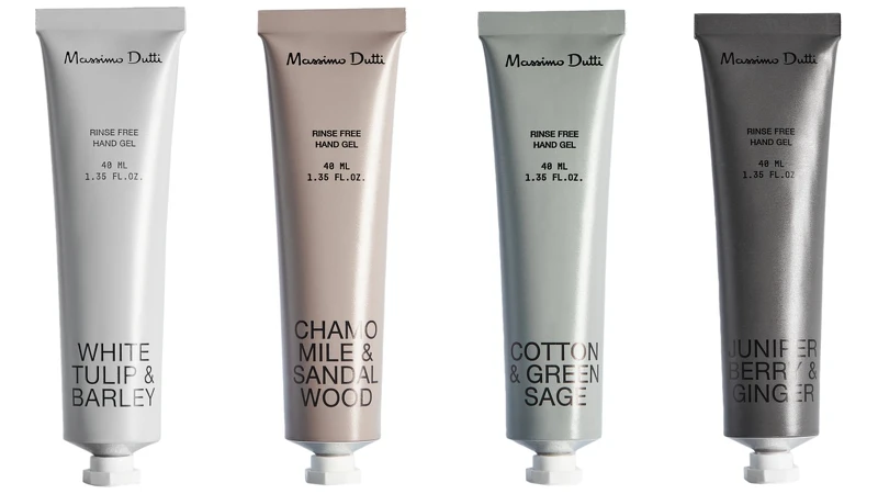 金屬管身白色瓶蓋Massimo Dutti乾洗手40ml,NT390 金屬管身白色瓶蓋Massimo Dutti乾洗手40ml,NT390