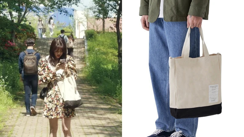 A.SOF帆布托特包,韓幣35,000(NT837) A.SOF帆布托特包,韓幣35,000(NT837)