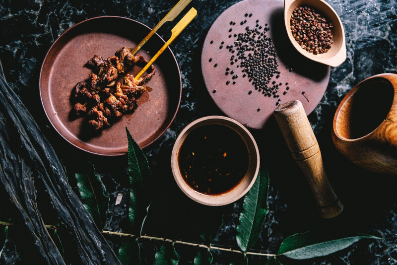 燻烤醬、香料鹽、沙拉醬增添中秋烤肉風味。 燻烤醬、香料鹽、沙拉醬增添中秋烤肉風味。