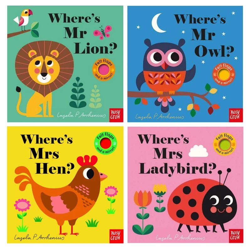 知名的《Where's ......》一系列兒童操作書。 知名的《Where's ......》一系列兒童操作書。