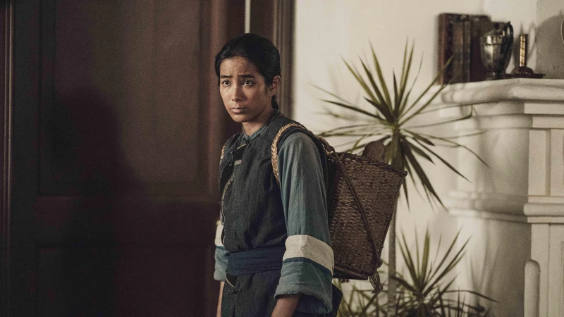 《斯卡羅》首播瞬間最高收視,落在温貞菱飾演的蝶妹來到必麒麟住處叫他起床 《斯卡羅》首播瞬間最高收視,落在温貞菱飾演的蝶妹來到必麒麟住處叫他起床