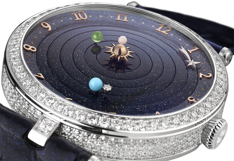 Van Cleef & Arpels - Lady Arpels Planetarium腕錶,建議售價約新台幣$7,480,000元 Van Cleef & Arpels - Lady Arpels Planetarium腕錶,建議售價約新台幣$7,480,000元