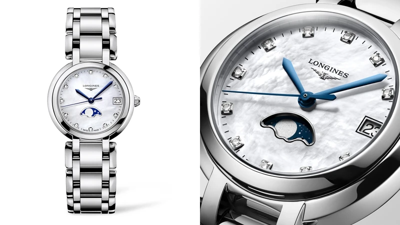 Longines 浪琴表 PrimaLuna新月系列月相顯示女士腕錶(L8.115.4.87.6) 建議售價46,700  Longines 浪琴表 PrimaLuna新月系列月相顯示女士腕錶(L8.115.4.87.6) 建議售價46,700