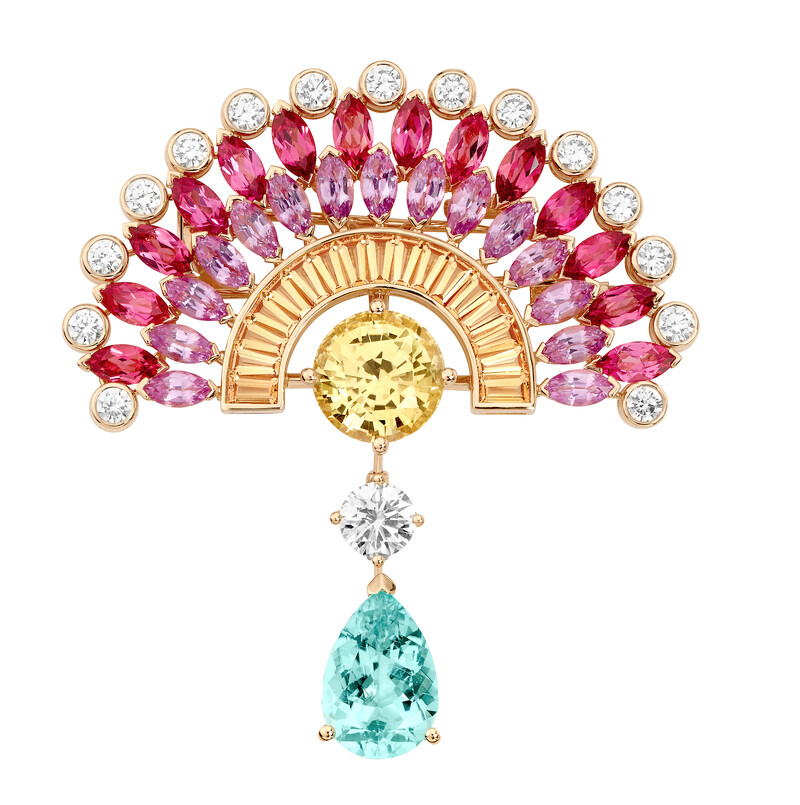 PIAGET Limelight Sunny Side of Life系列頂級珠寶鑽石胸針，建議售價NT$ 7,200,000