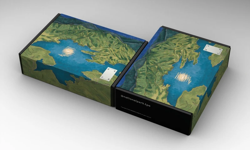 國家公園山的呼喚禮盒視覺。